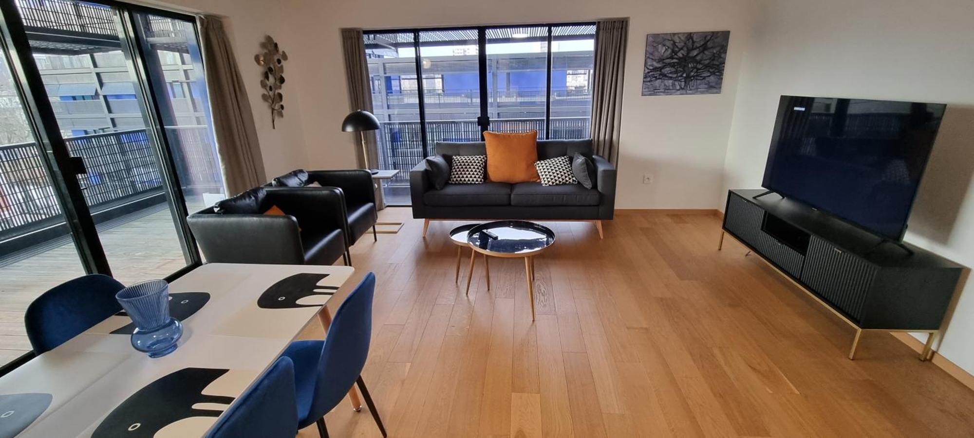 Bel Appartement Contemporain Avec Terrasse Climatisation Et Parking Payant En Option Strasbourg Eksteriør billede
